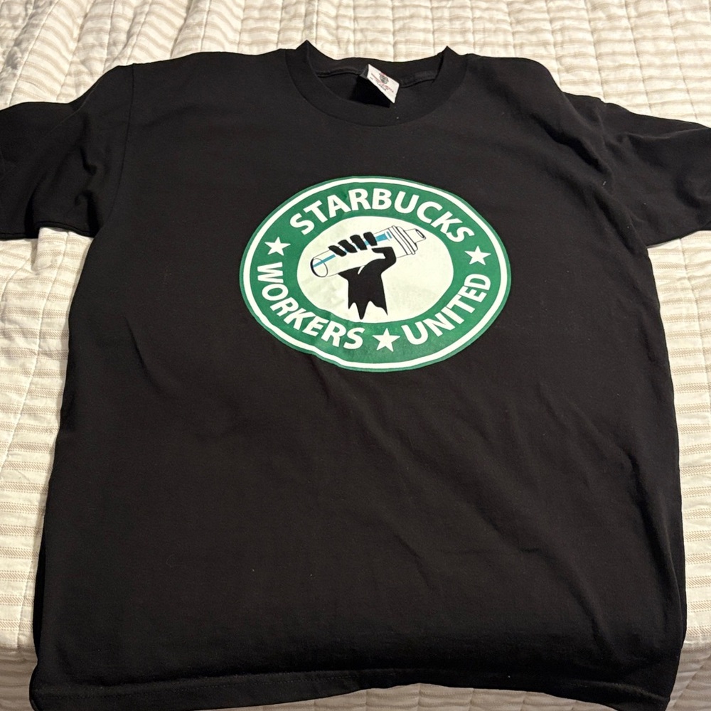Starbucks Black Short Sleeve Tee